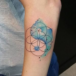 фото тату геометрия от 11.04.2018 №125 - tattoo geometry - tattoo-photo.ru