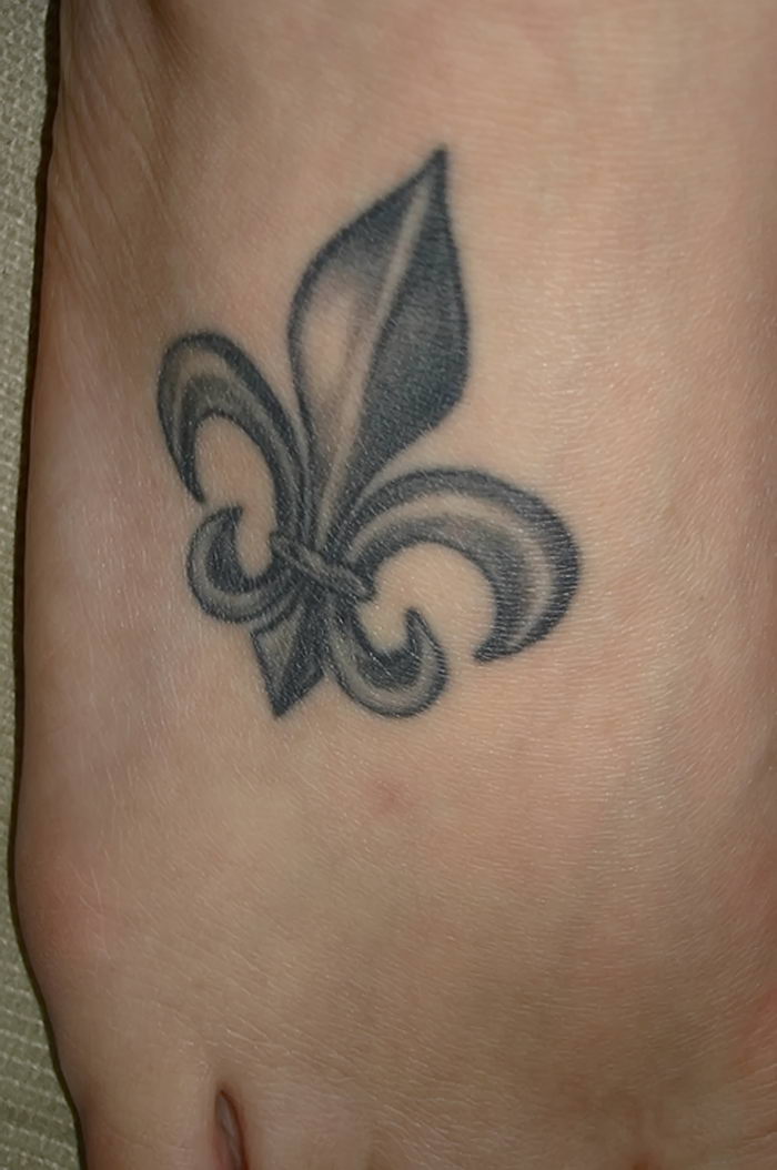 фото тату королевская лилия от 08.04.2018 № 008 - tattoo royal lily - tatto...