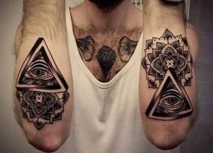 фото тату масонов от 11.04.2018 №054 - Masonic tattoo - tattoo-photo.ru