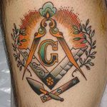 фото тату масонов от 11.04.2018 №066 - Masonic tattoo - tattoo-photo.ru