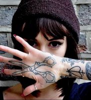фото тату ножницы от 27.03.2018 №092 — tattoo scissors — tattoo-photo.ru