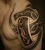 фото тату рога от 08.04.2018 №005 — tattoo horn — tattoo-photo.ru