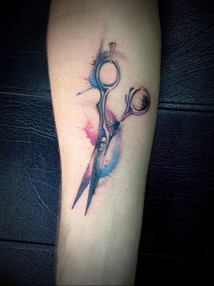 фото тату ножницы от 27.03.2018 №063 tattoo scissors tattoophoto