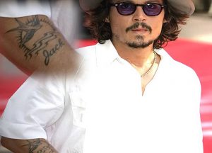 фото Тату Джонни Деппа от 15.04.2018 №011 - Tattoo Johnny Depp - tattoo-photo.ru