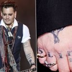 фото Тату Джонни Деппа от 15.04.2018 №020 - Tattoo Johnny Depp - tattoo-photo.ru
