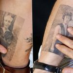 фото Тату Джонни Деппа от 15.04.2018 №027 - Tattoo Johnny Depp - tattoo-photo.ru