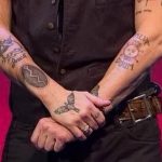 фото Тату Джонни Деппа от 15.04.2018 №042 - Tattoo Johnny Depp - tattoo-photo.ru