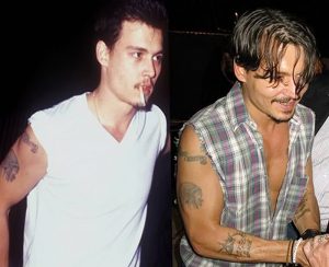 фото Тату Джонни Деппа от 15.04.2018 №062 - Tattoo Johnny Depp - tattoo-photo.ru