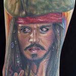 фото Тату Джонни Деппа от 15.04.2018 №081 - Tattoo Johnny Depp - tattoo-photo.ru