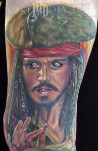 фото Тату Джонни Деппа от 15.04.2018 №081 - Tattoo Johnny Depp - tattoo-photo.ru