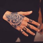фото Тату на кисти руки от 13.04.2018 №075 - Tattoo on the hand - tattoo-photo.ru