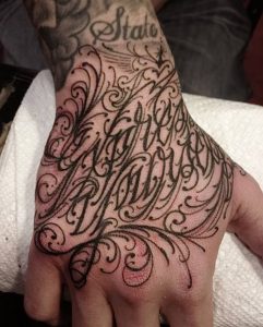фото Тату на кисти руки от 13.04.2018 №084 - Tattoo on the hand - tattoo-photo.ru