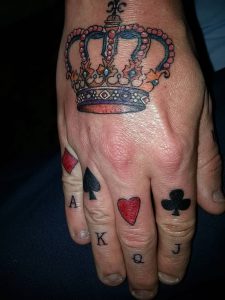 фото Тату на кисти руки от 13.04.2018 №111 - Tattoo on the hand - tattoo-photo.ru
