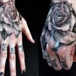 фото Тату на кисти руки от 13.04.2018 №137 - Tattoo on the hand - tattoo-photo.ru