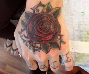 фото Тату на кисти руки от 13.04.2018 №155 - Tattoo on the hand - tattoo-photo.ru