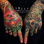 фото Тату на кисти руки от 13.04.2018 №167 - Tattoo on the hand - tattoo-photo.ru