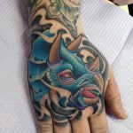 фото Тату на кисти руки от 13.04.2018 №199 - Tattoo on the hand - tattoo-photo.ru