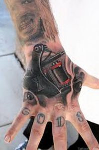 фото Тату на кисти руки от 13.04.2018 №201 - Tattoo on the hand - tattoo-photo.ru