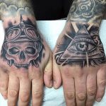 фото Тату на кисти руки от 13.04.2018 №226 - Tattoo on the hand - tattoo-photo.ru