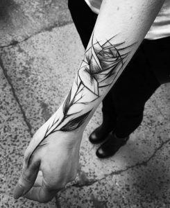 фото Тату на кисти руки от 13.04.2018 №243 - Tattoo on the hand - tattoo-photo.ru