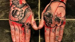 фото Тату на кисти руки от 13.04.2018 №260 - Tattoo on the hand - tattoo-photo.ru