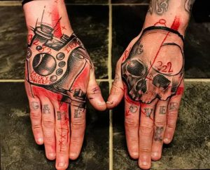 фото Тату на кисти руки от 13.04.2018 №260 - Tattoo on the hand - tattoo-photo.ru