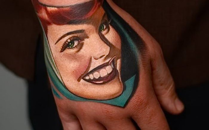 фото Тату на кисти руки от 13.04.2018 №261 - Tattoo on the hand - tattoo-photo.ru