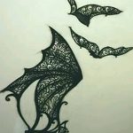 фото Эскизы тату летучая мышь от 11.04.2018 №086 - Sketches bat tattoo - tattoo-photo.ru