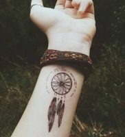 фото тату Ловец снов от 15.04.2018 №114 — tattoo Dream catcher — tattoo-photo.ru
