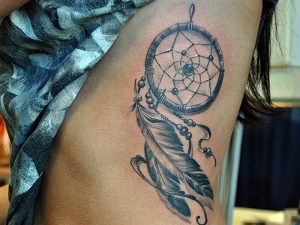 фото тату Ловец снов от 15.04.2018 №115 - tattoo Dream catcher - tattoo-photo.ru