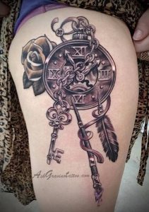 фото тату Ловец снов от 15.04.2018 №121 - tattoo Dream catcher - tattoo-photo.ru