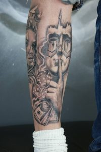 фото тату в стиле чикано от 08.04.2018 №093 - Chicano style tattoo - tattoo-photo.ru