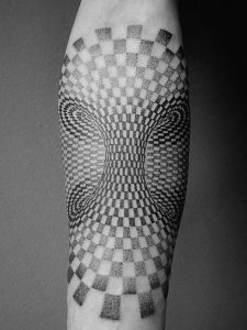 фото тату геометрия от 11.04.2018 №003 - tattoo geometry - tattoo-photo.ru