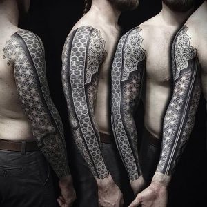 фото тату геометрия от 11.04.2018 №009 - tattoo geometry - tattoo-photo.ru