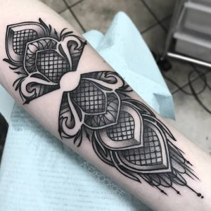 фото тату геометрия от 11.04.2018 №016 - tattoo geometry - tattoo-photo.ru