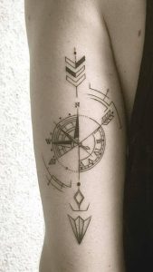 фото тату геометрия от 11.04.2018 №021 - tattoo geometry - tattoo-photo.ru