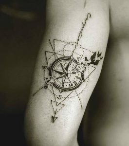 фото тату геометрия от 11.04.2018 №026 - tattoo geometry - tattoo-photo.ru