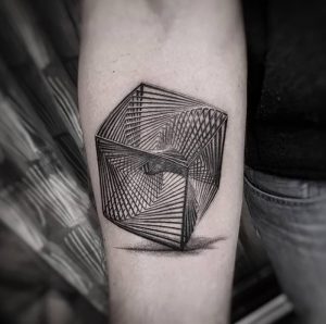 фото тату геометрия от 11.04.2018 №040 - tattoo geometry - tattoo-photo.ru