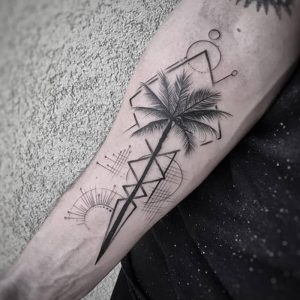 фото тату геометрия от 11.04.2018 №047 - tattoo geometry - tattoo-photo.ru