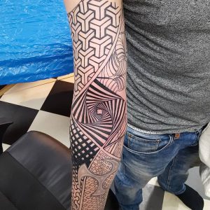 фото тату геометрия от 11.04.2018 №050 - tattoo geometry - tattoo-photo.ru