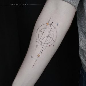 фото тату геометрия от 11.04.2018 №055 - tattoo geometry - tattoo-photo.ru
