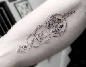 фото тату геометрия от 11.04.2018 №056 - tattoo geometry - tattoo-photo.ru