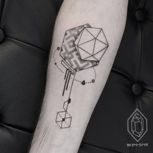 фото тату геометрия от 11.04.2018 №075 - tattoo geometry - tattoo-photo.ru