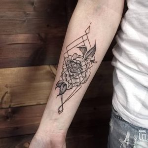 фото тату геометрия от 11.04.2018 №077 - tattoo geometry - tattoo-photo.ru