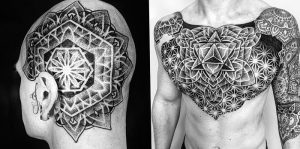 фото тату геометрия от 11.04.2018 №084 - tattoo geometry - tattoo-photo.ru