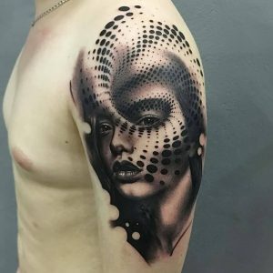 фото тату геометрия от 11.04.2018 №088 - tattoo geometry - tattoo-photo.ru