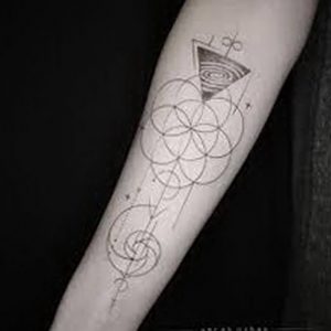 фото тату геометрия от 11.04.2018 №094 - tattoo geometry - tattoo-photo.ru