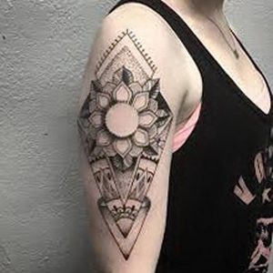 фото тату геометрия от 11.04.2018 №097 - tattoo geometry - tattoo-photo.ru