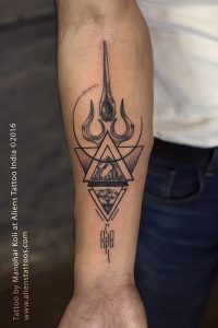 фото тату геометрия от 11.04.2018 №113 - tattoo geometry - tattoo-photo.ru