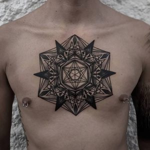 фото тату геометрия от 11.04.2018 №119 - tattoo geometry - tattoo-photo.ru